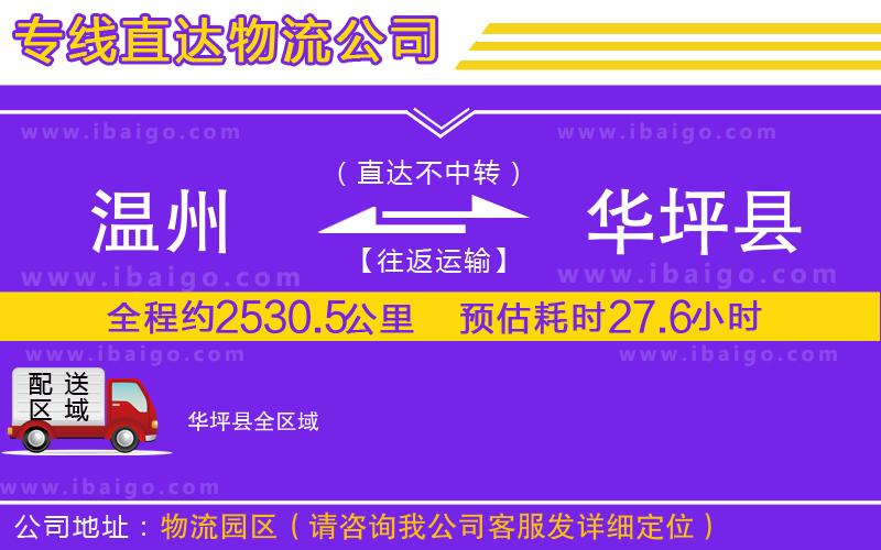 溫州到華坪縣貨運專線 溫州到華坪縣貨運專線